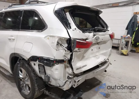 2018 Toyota Highlander Limited Platinum z USA, uszkodzony, nr VIN 5TDDZRFH3JS827093